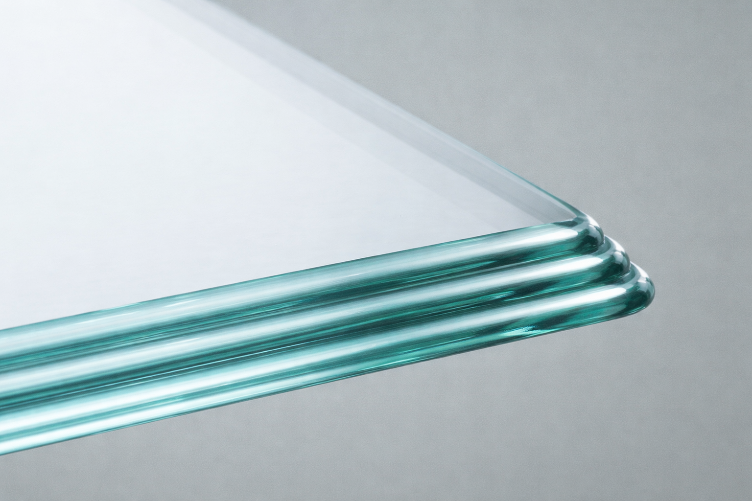 Waterfall edge profile
