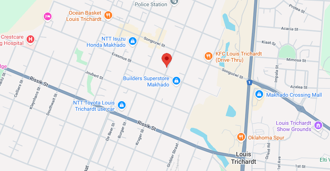 louis Trichardt Google Maps Preview
