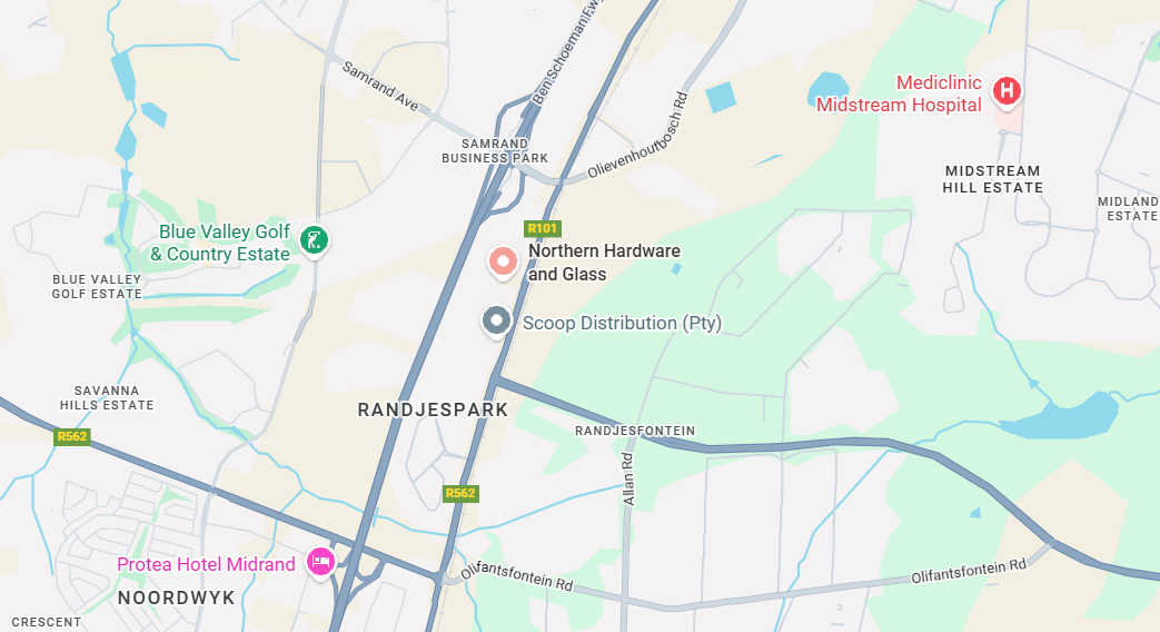 Midrand Google Maps Preview