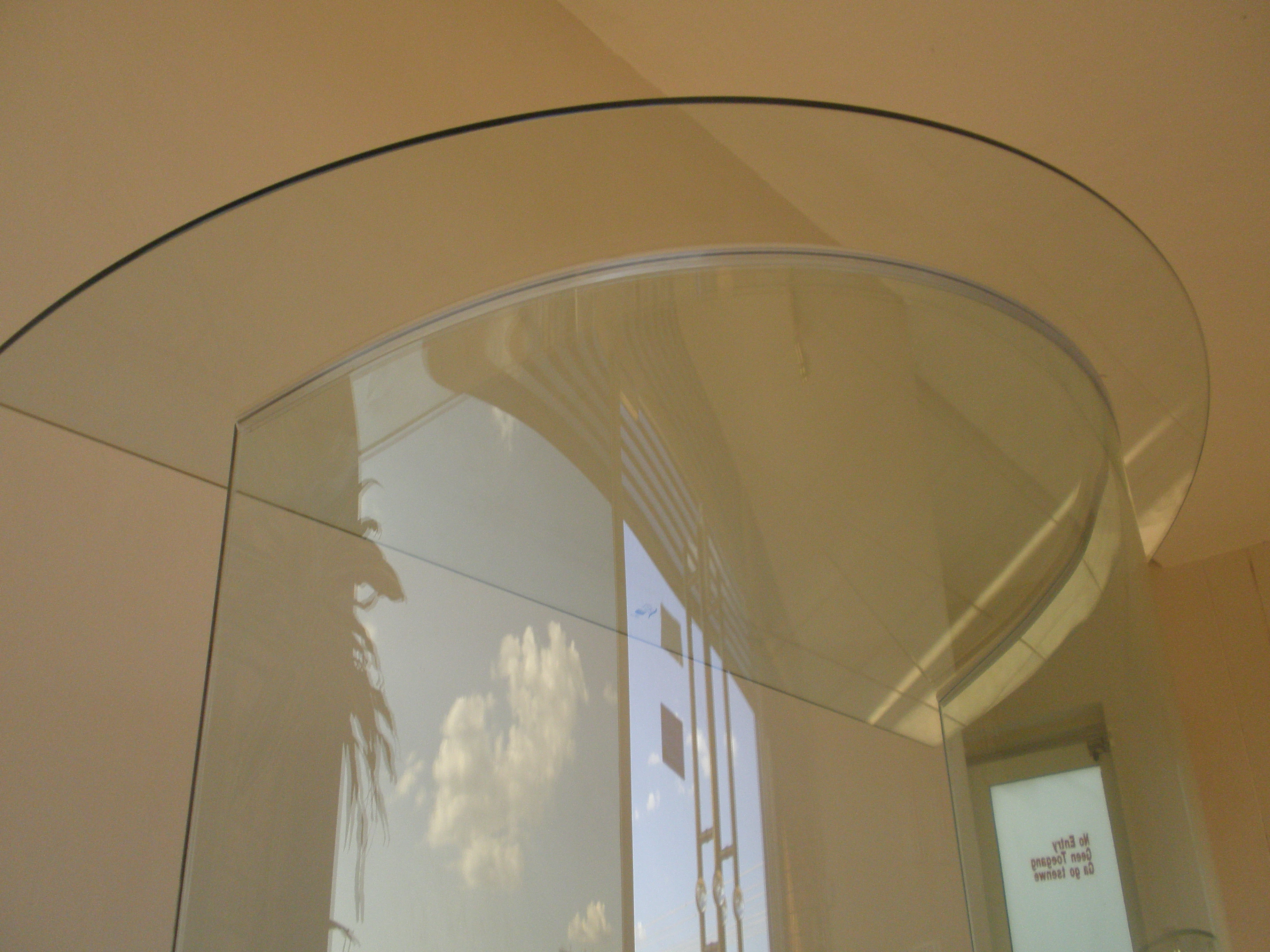 Custom glass pedestals